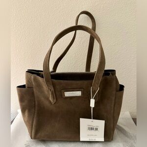 Aquatalia Astoria Suede Handbag